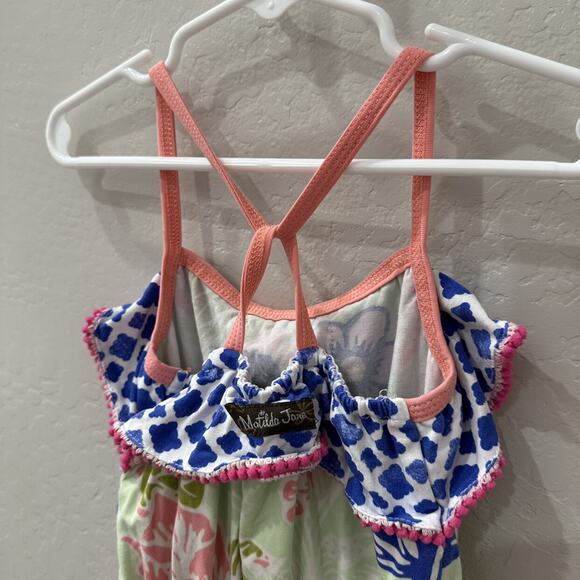 Matilda Jane Floral Tank Romper - Picture 7 of 11
